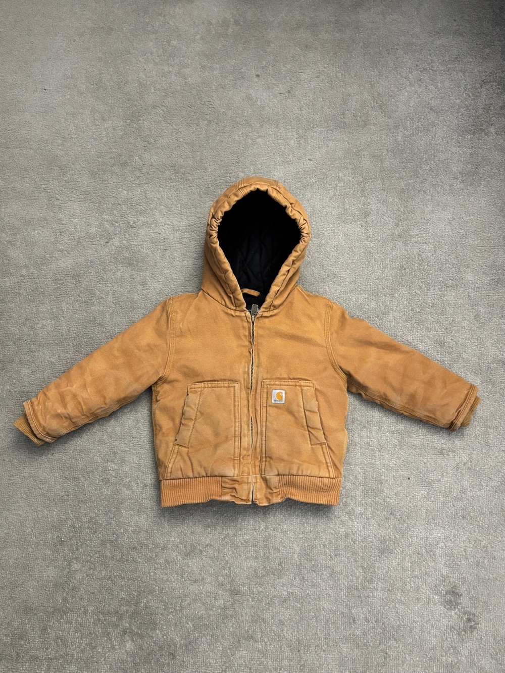 Carhartt  Full-Zip Insulated Hooded Canvas Jacket Toddler